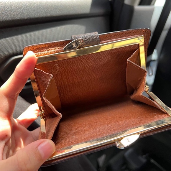 Authentic Louis Vuitton Brown Agenda Pm Monogram Lv Vintage Wallet - Picture 5 of 17